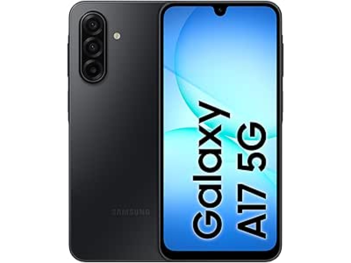 Samsung Galaxy A17 5G 128 GB Android Smartphone Unlocked 6.7 Inch Display, 5000 mAh Battery, Black, FR Version