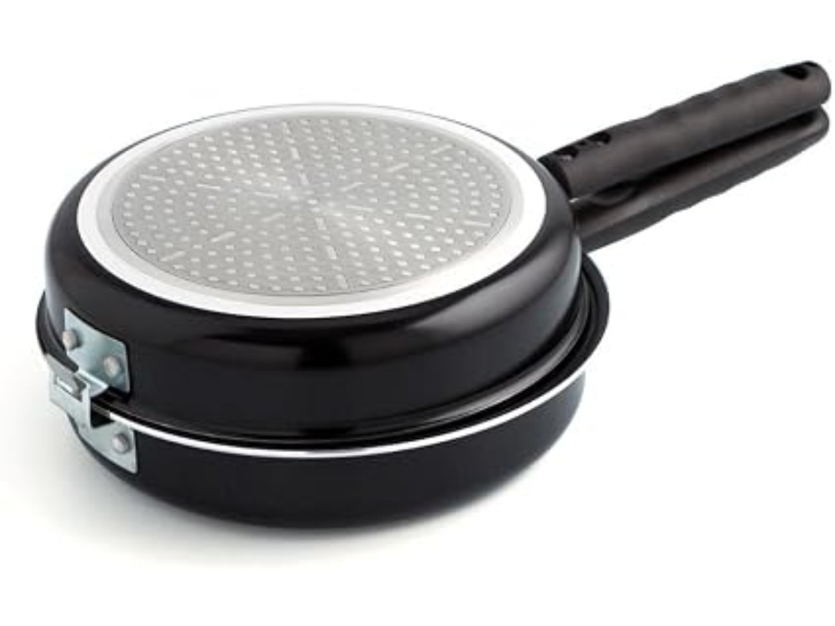Quid Gastro Special Double Frying Pan for Spanish Omelette