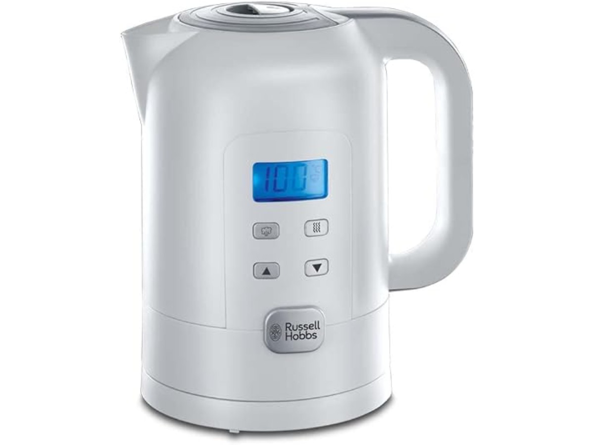 Russell Hobbs Electric Kettle [Precise Digital Temperature Setting 25-100°C for Milk and Baby Food