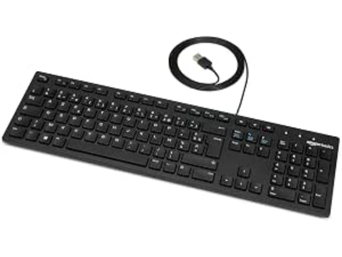 Amazon Basics Discreet Wired USB