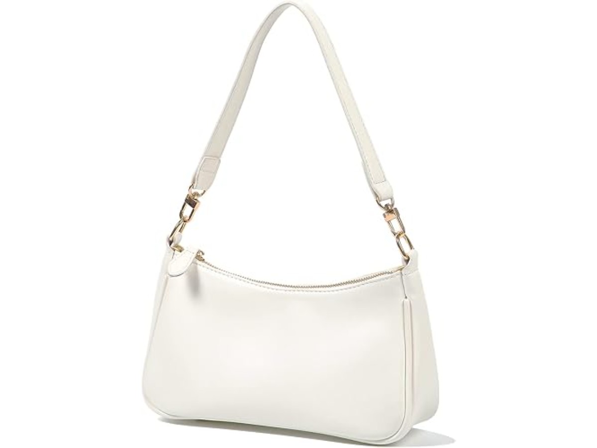 VODIU Women's Handbag with 2 Removable Straps and Zipper