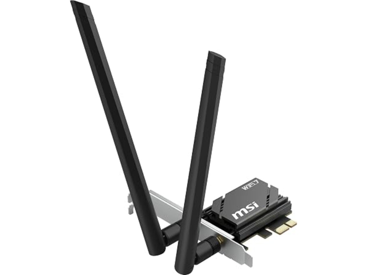 MSI Herald BE6500 WiFi 7 Tri-Band PCIe Card for Desktop