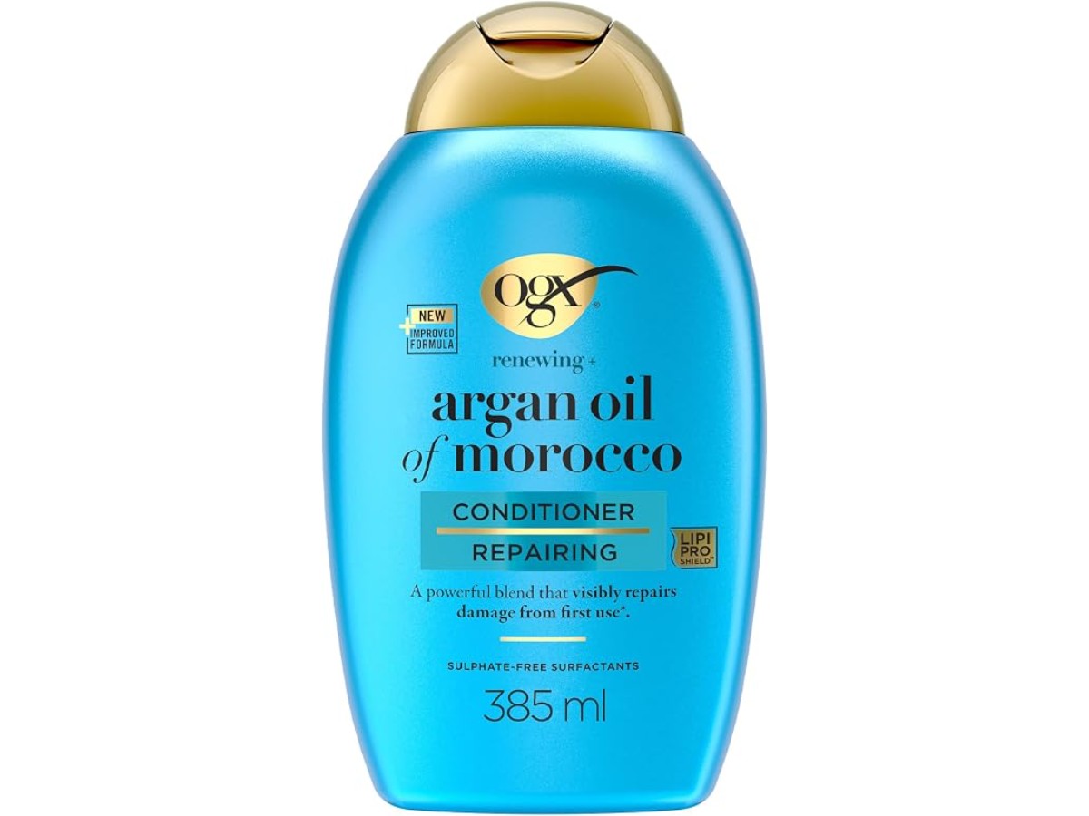 OGX Moroccan Argan Oil Repair Conditioner, 13 fl oz bottle