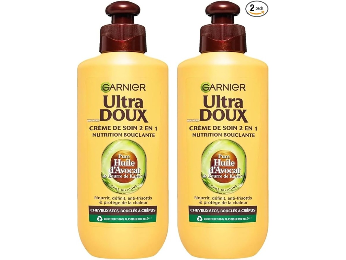 Gentle With Avocado Oil and Shea Butter - Leave-In Care Cream for Bukey to Curly Hair 200ml