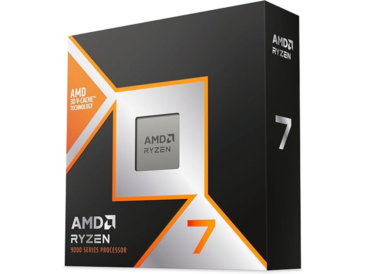 AMD RYZEN™ 7 9800X3D 8 Cores/16 Unbridled Threads