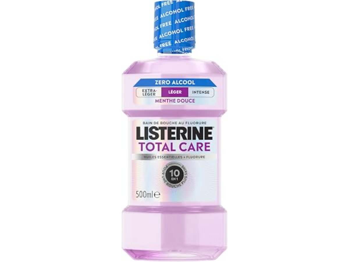 Listerine Total Care Mouthwash Alcohol