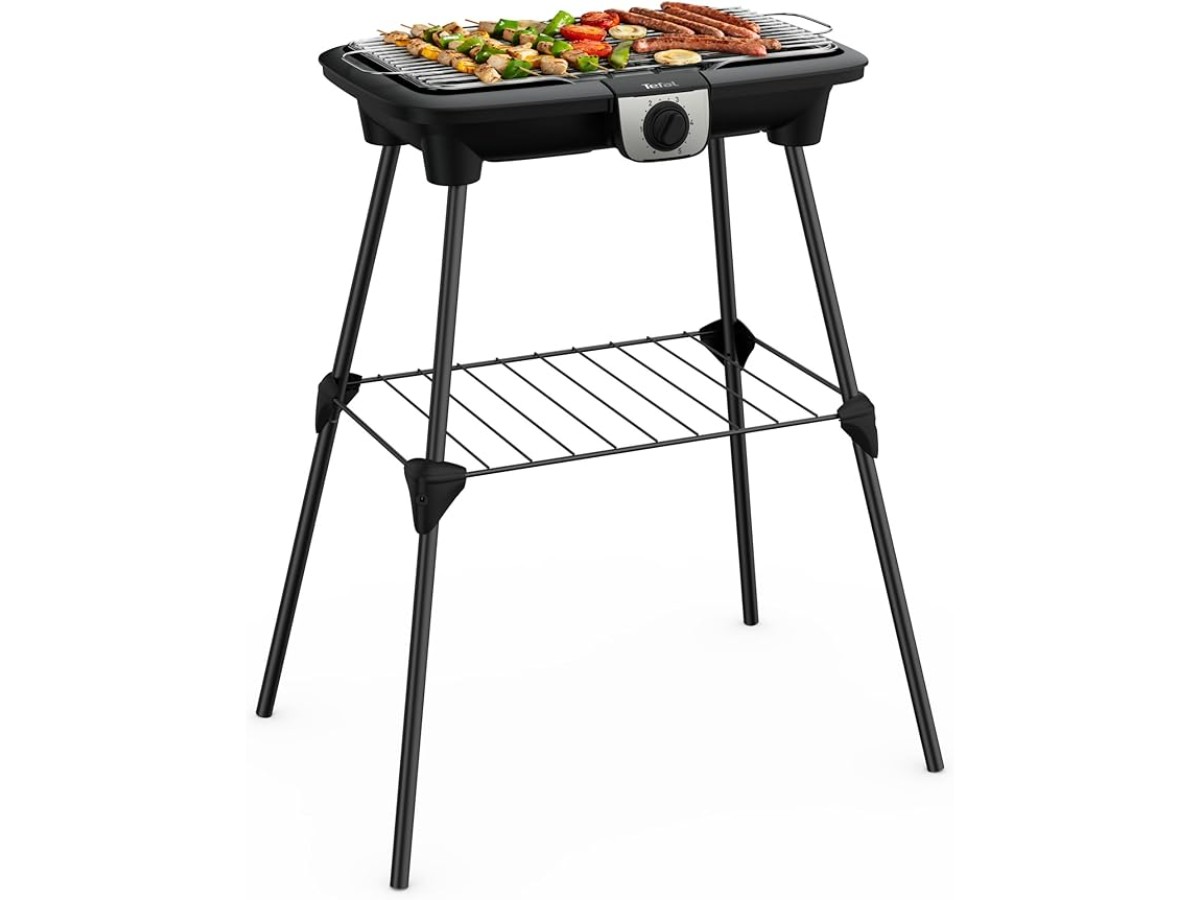 Tefal - EasyGrill XXL - Barbecue électrique sur pieds - 8 personnes - 2500w