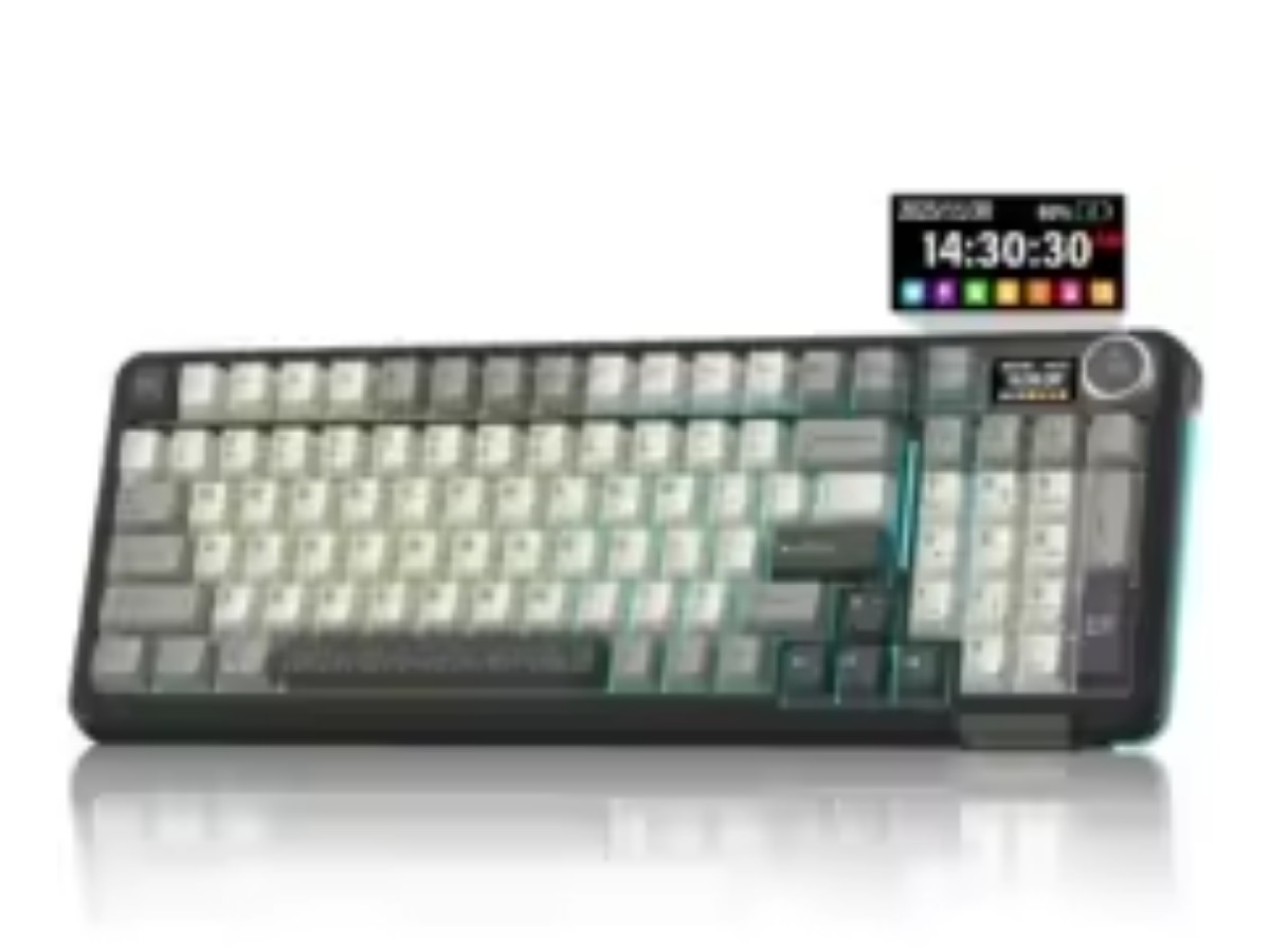 SOLAKAKA A99 Pro Mechanical Keyboard with LCD Screen