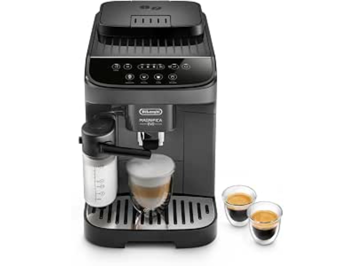 De'Longhi Magnifica Evo - Automatic Coffee Machine 4 Beverages Dark Grey