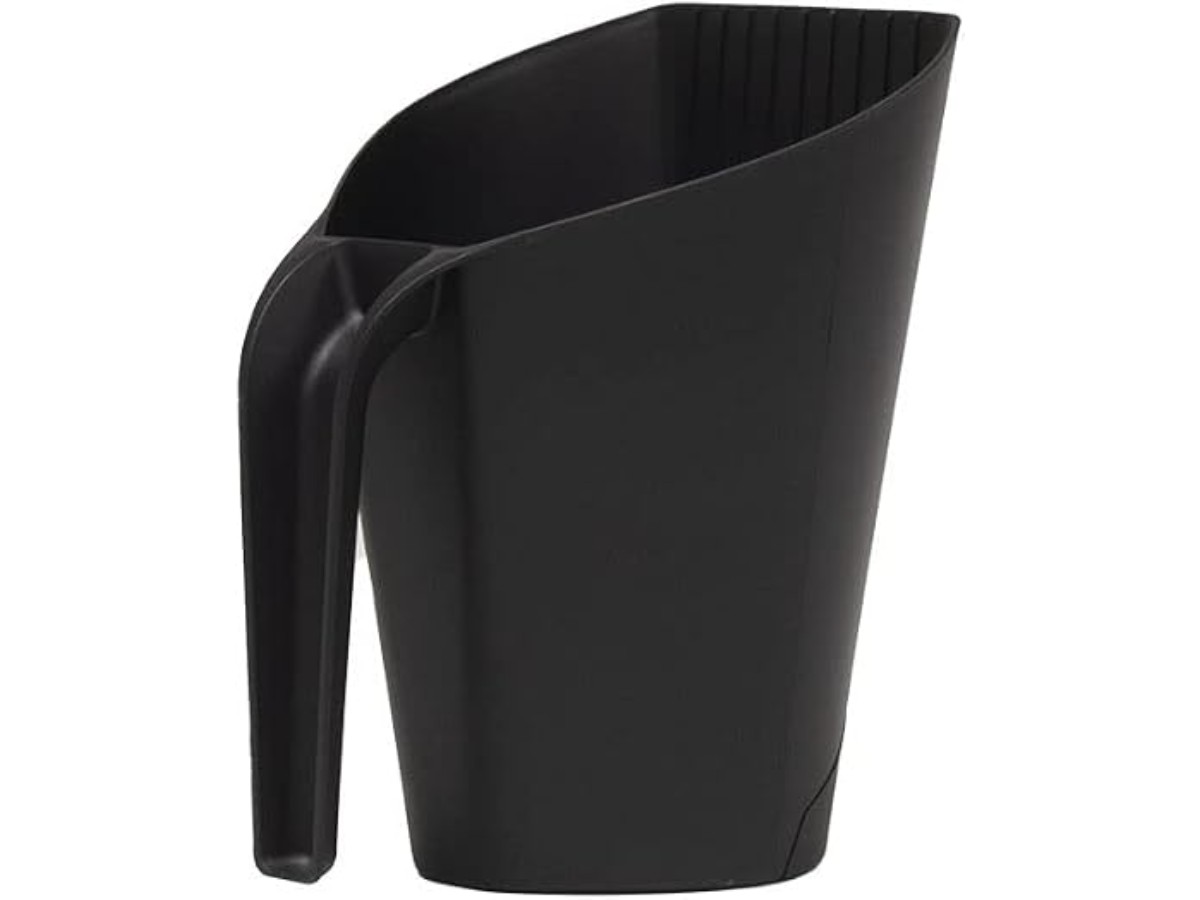 EDA - Pellet Shovel Jura Montania XL 2.4 litres - for 1.5 kg of pellets - Black