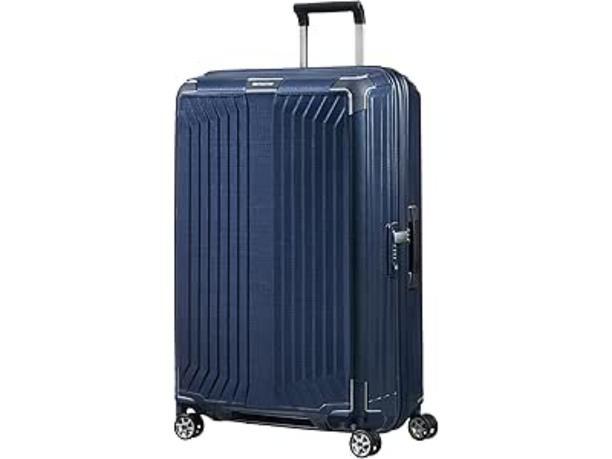 Samsonite Lite-Box - Suitcase, Blue (Deep Blue), Classic