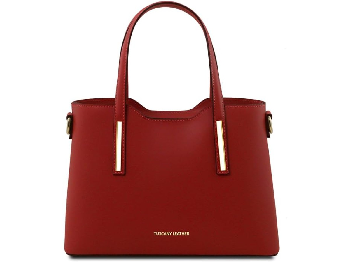 TUSCANY LEATHER Olimpia Sac cabas en cuir - Petit modèle