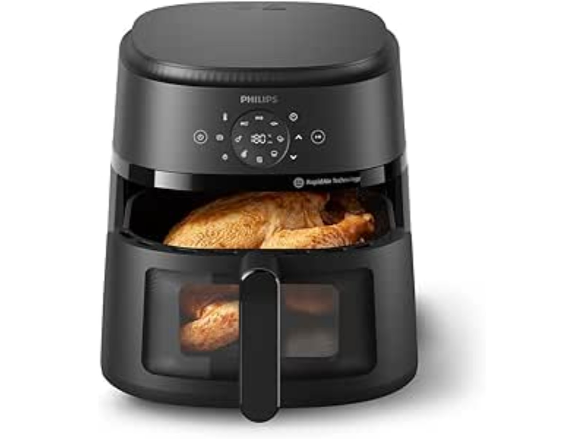 Philips Airfryer 2000 - Air Fryer 6.2L, 13 Modes, Touch Screen, Black