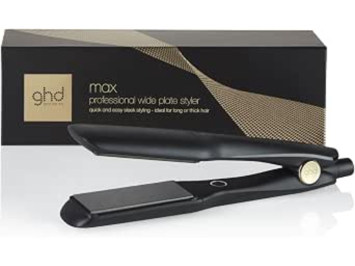 ghd - Lisseur cheveux ghd Max - Fer à lisser professionnel (Noir)