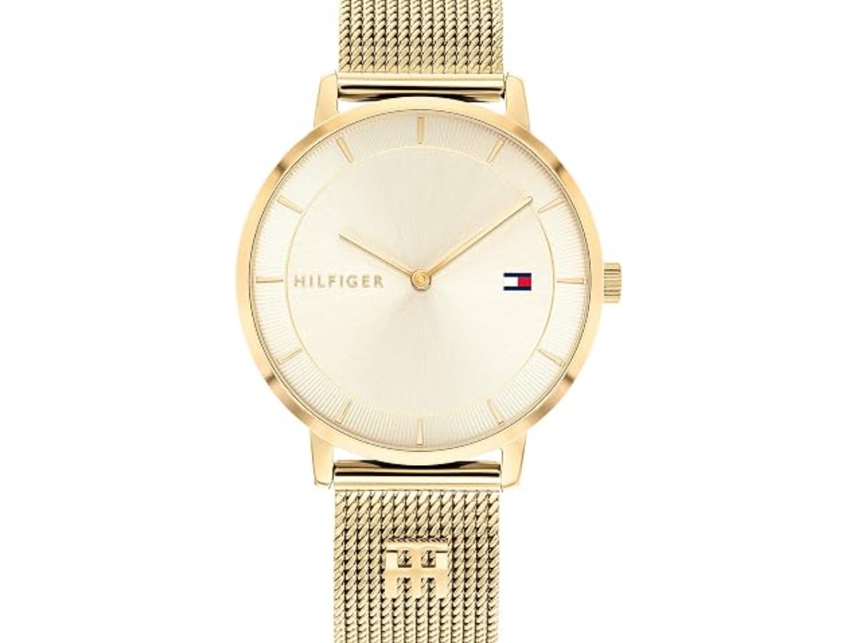 Tommy Hilfiger Tea 1782879 Women's Analogue Watch with Rose Gold Stainless Steel Strap