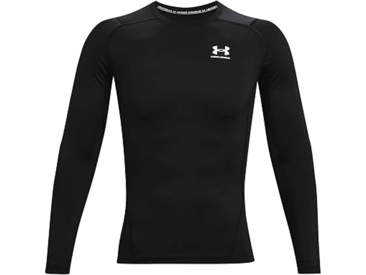 Under Armour UA HG Armour Comp Ls Long Sleeve T-Shirt Odour Proof Sportswear for Men