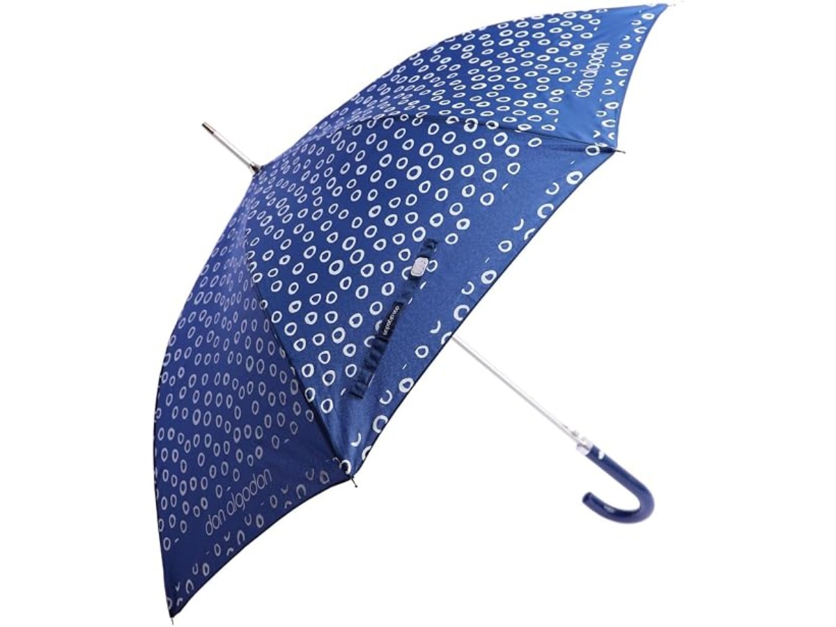 Women's Umbrella Windproof, Automatic Open, Refined Design Blue