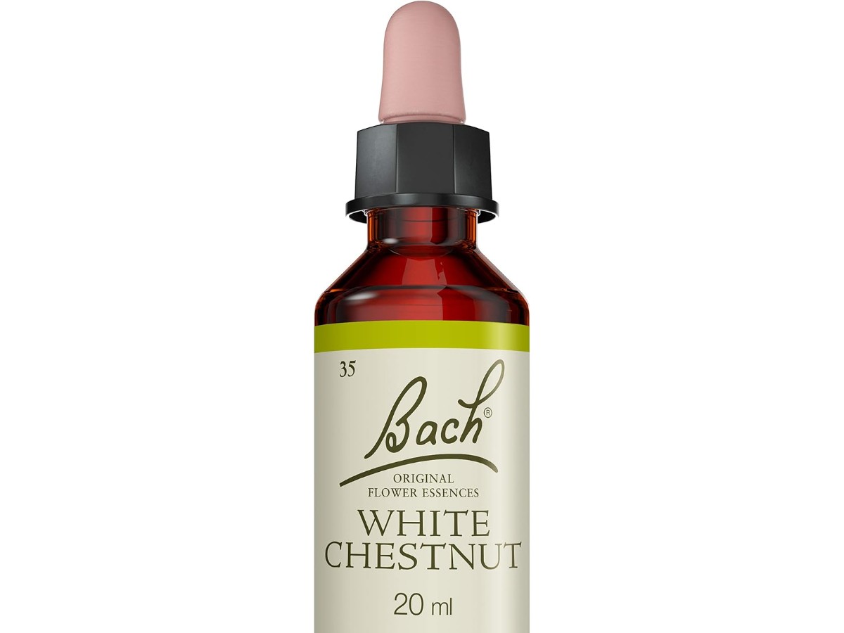 FLOWERS DE Bach ORIGINAL - White Chestnut No. 35 - Helps with Serenity of the Mind and Mental Clarity - Natural Floral Elixir - Dropper x 20 ml Vegan