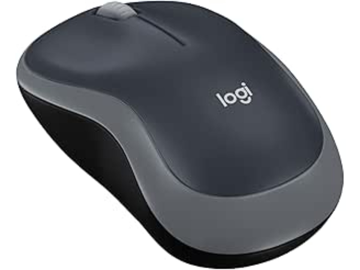 Logitech M185 Wireless Mouse, 2.4 GHz with Mini USB Receiver