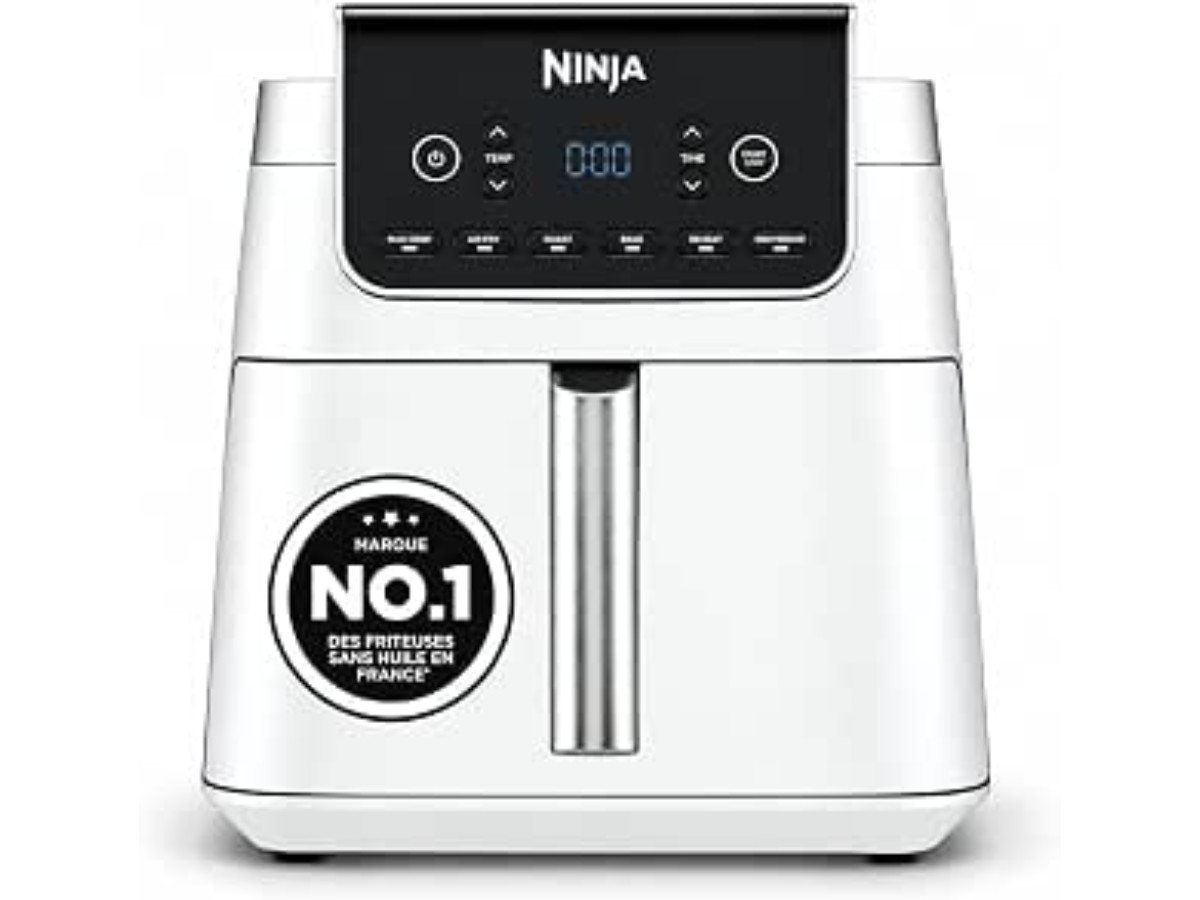 Ninja Air Fryer MAX PRO, 6.2L, Oil Free, Large Drawer, Roasting, White